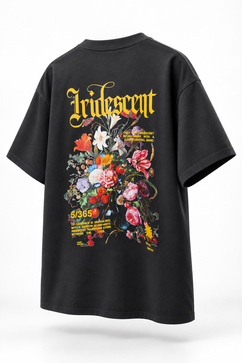 Bloom Unisex Graphic T-Shirt – Black
