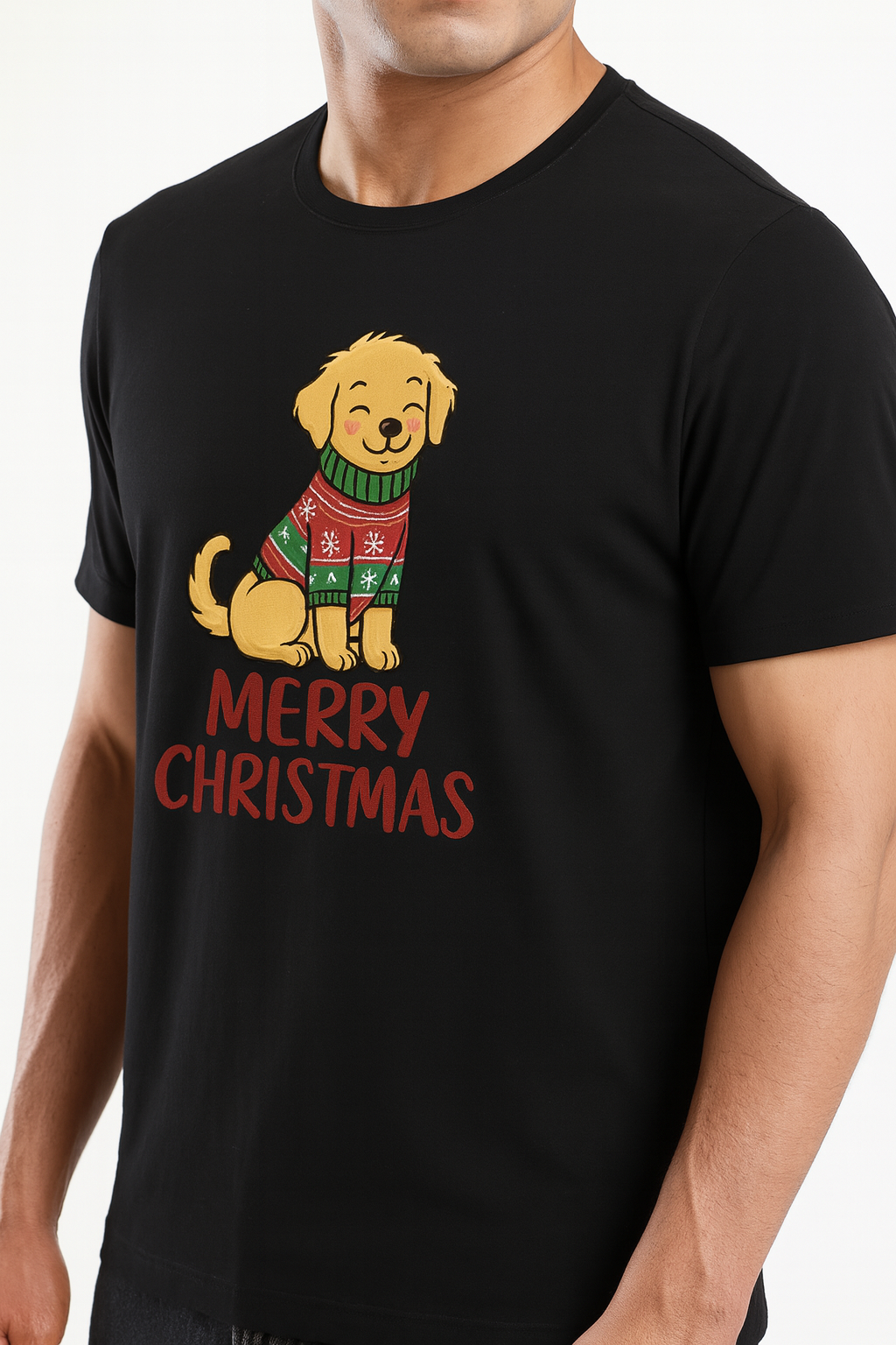 Mad Rakkoon Premium Christmas Pup Tee – Holiday Edition (Designed in BC)