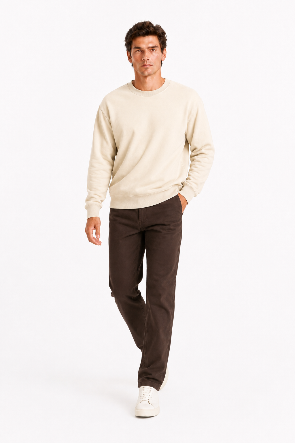 Soft-Touch Lightweight Sweatshirt