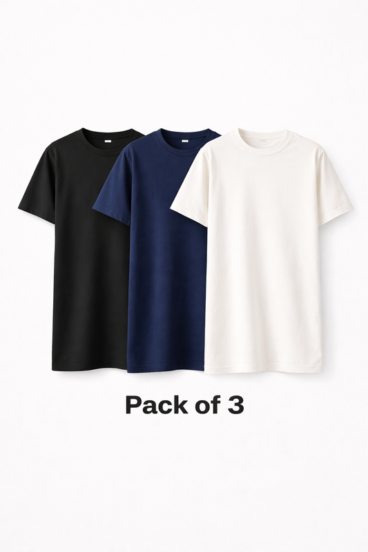 Three essential colors. One smart purchase.