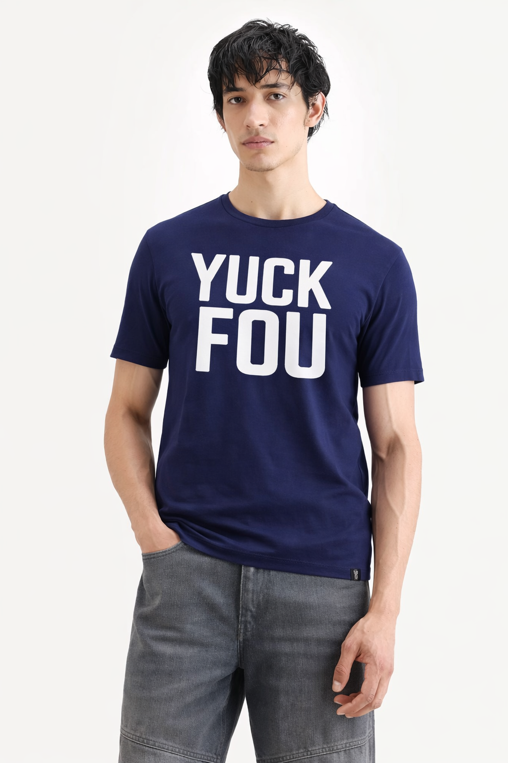 YUCK FOU Statement Graphic T-Shirt – Bold Streetwear Tee
