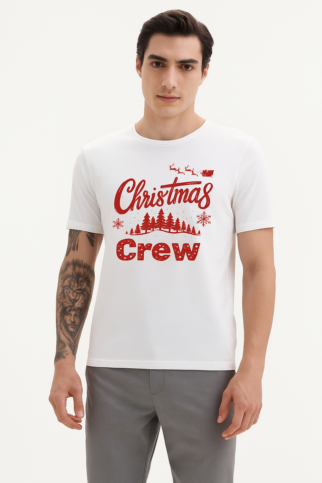 Christmas Crew Classic Tee – Premium 100% Cotton