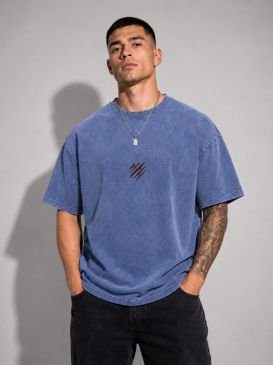 Wild Claw Acid-Wash T-Shirt