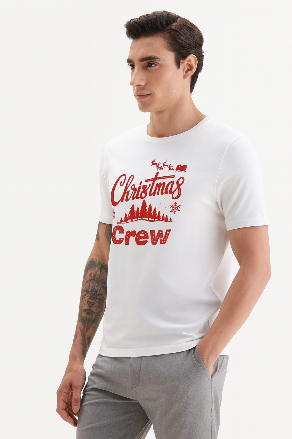 Christmas Crew Classic Tee – Premium 100% Cotton