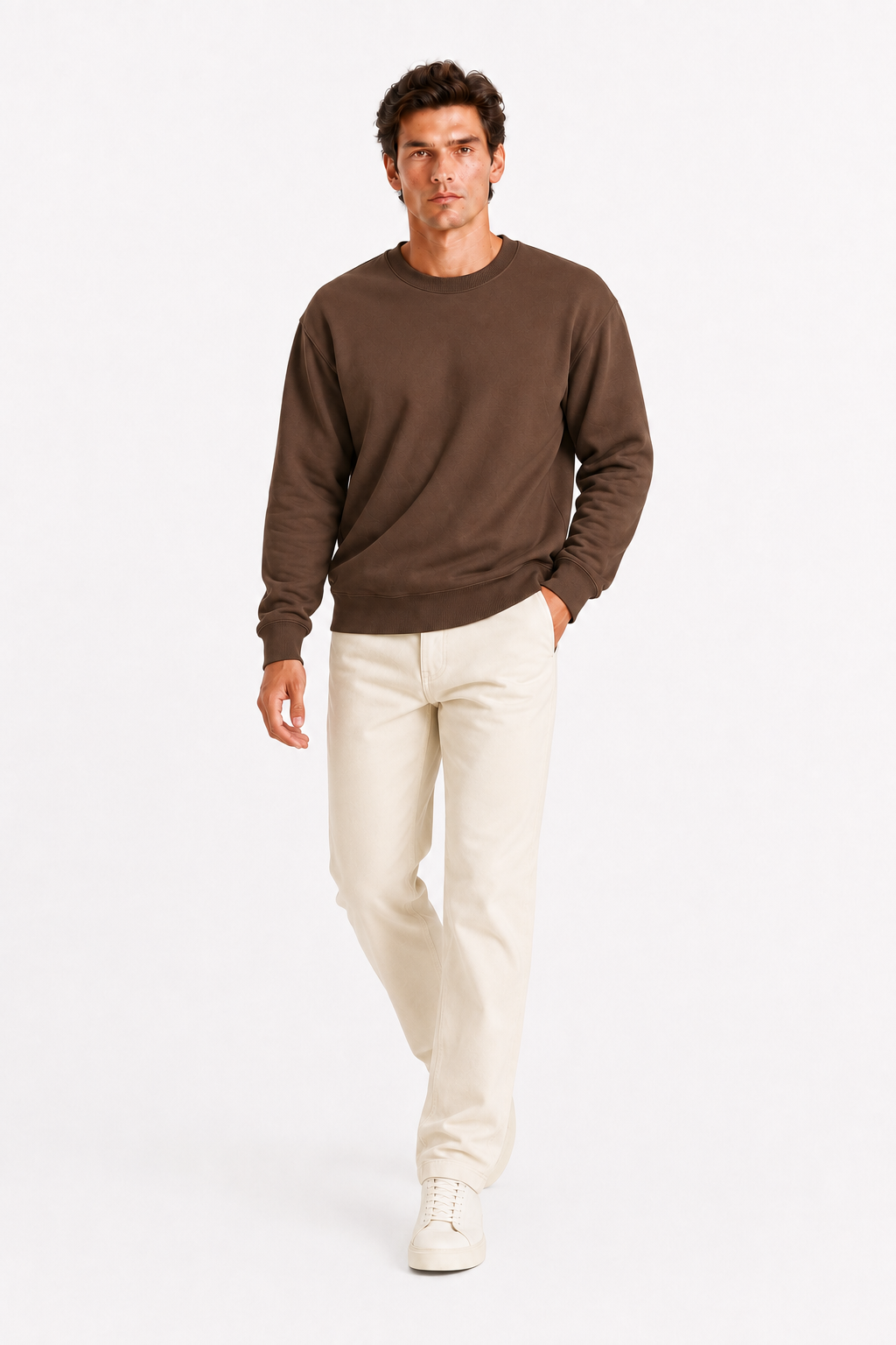 Soft-Touch Lightweight Sweatshirt