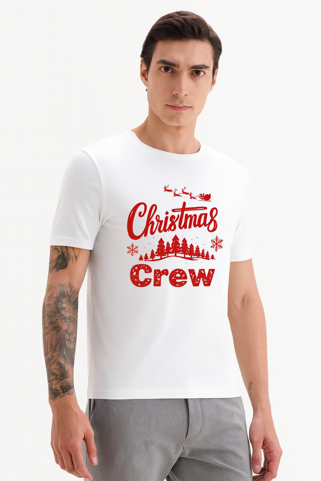 Christmas Crew Classic Tee – Premium 100% Cotton