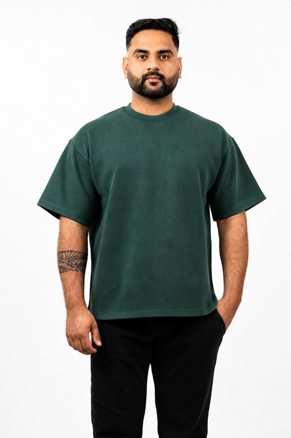 Dark Green Baggy T-Shirt