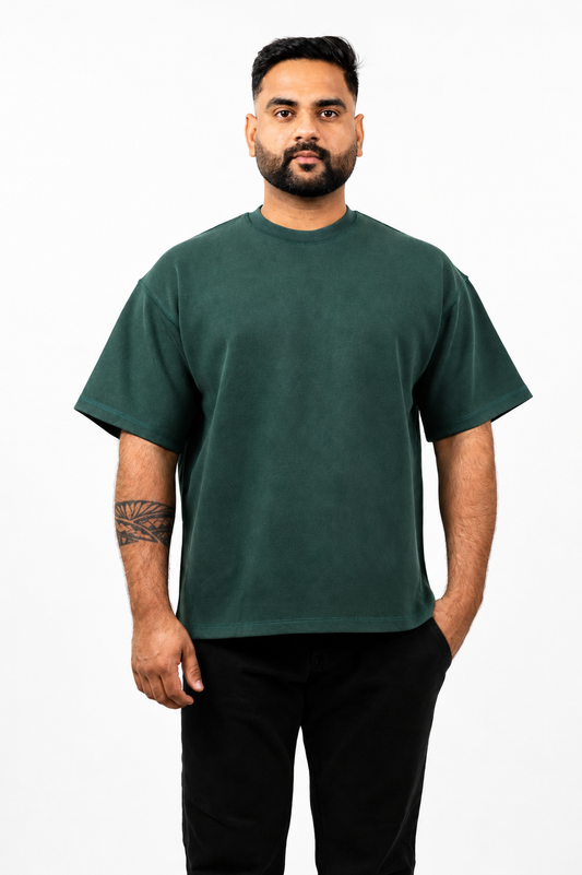 Dark Green Baggy T-Shirt