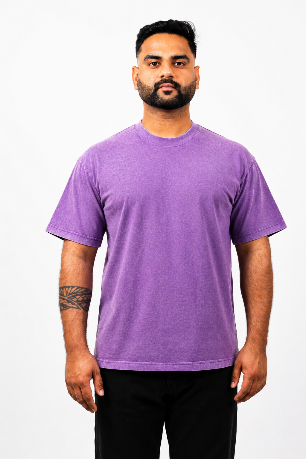 Purple Washed Oversized T-Shirt