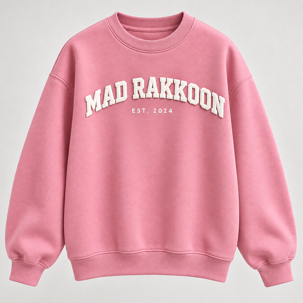 Mad Rakkoon Puff Print Sweatshirt