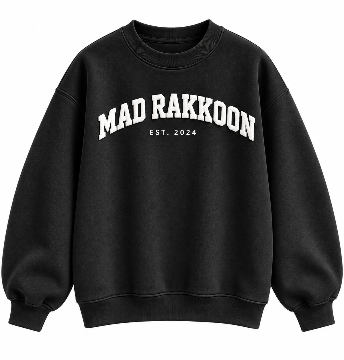 Mad Rakkoon Puff Print Sweatshirt