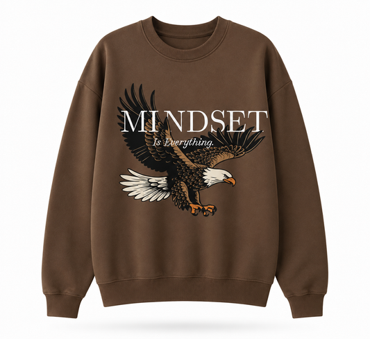 Mindset Is Everything Eagle Regular-Fit Sweatshirt