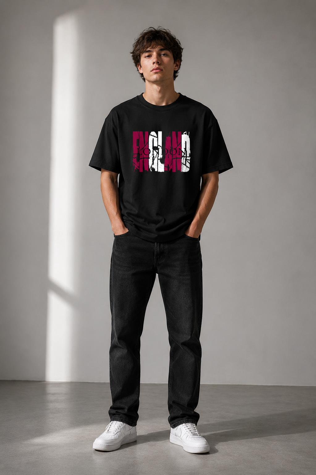 England Premium 240 GSM Graphic T-Shirt