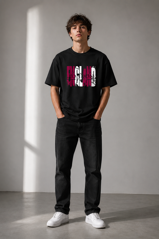 England Premium 240 GSM Graphic T-Shirt
