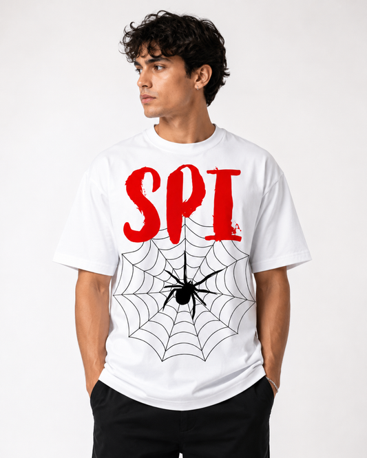 White Graphic Cotton T shirt