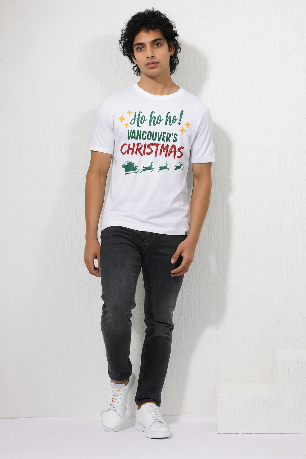Vancouver Luxe “Ho Ho Ho” Christmas Edition Tee – Limited Holiday Release by Mad Rakkoon