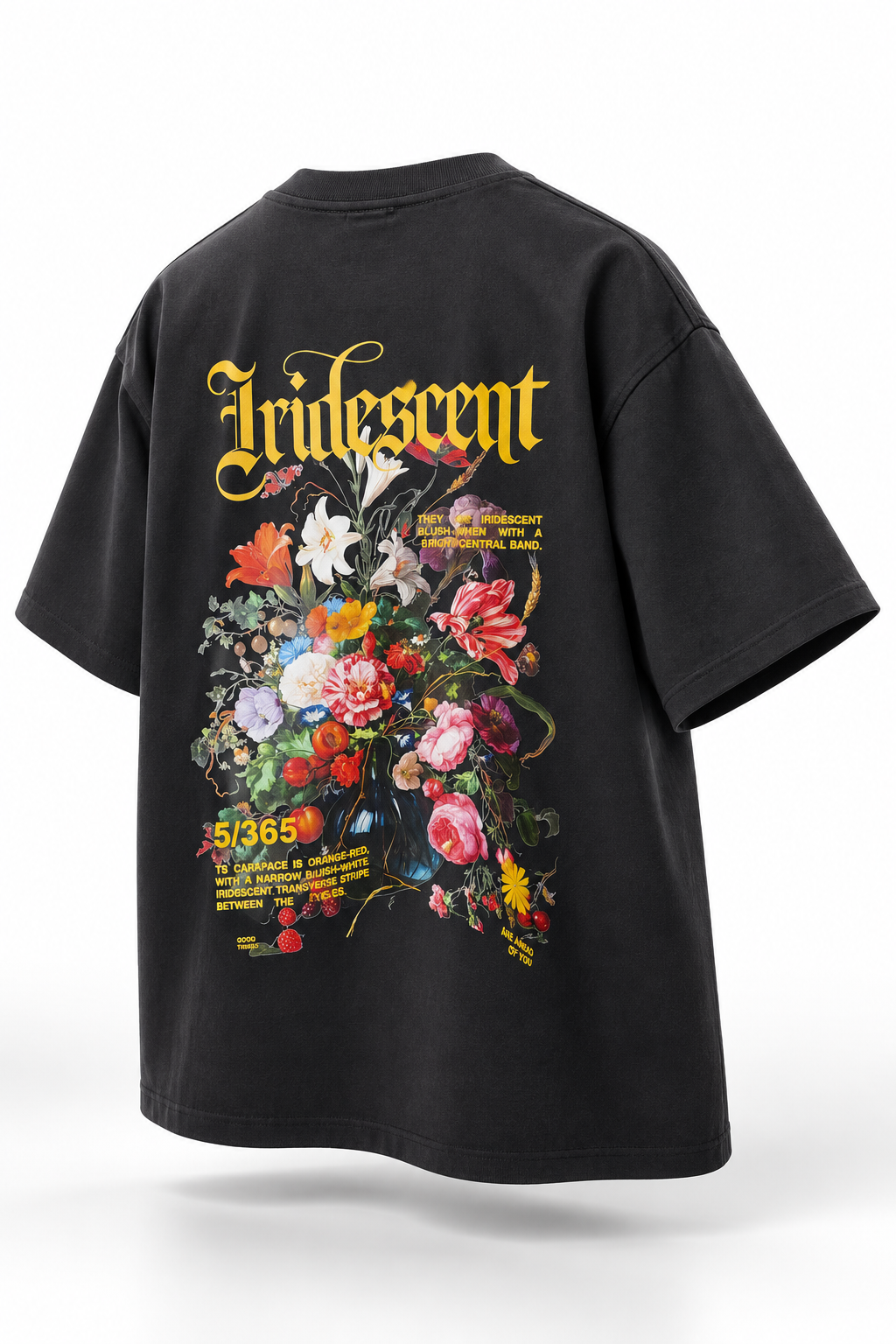 Bloom Unisex Graphic T-Shirt – Black