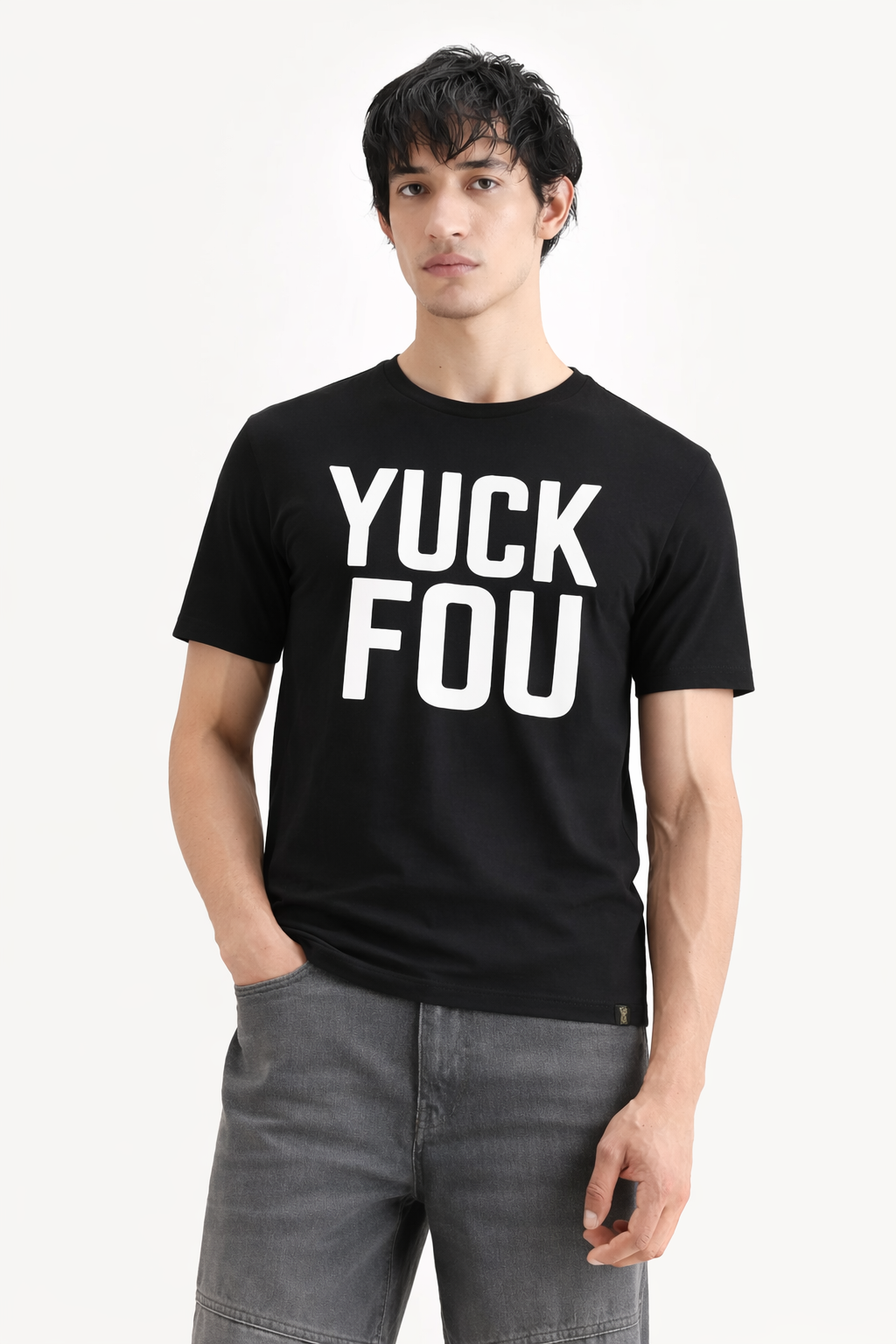YUCK FOU Statement Graphic T-Shirt – Bold Streetwear Tee