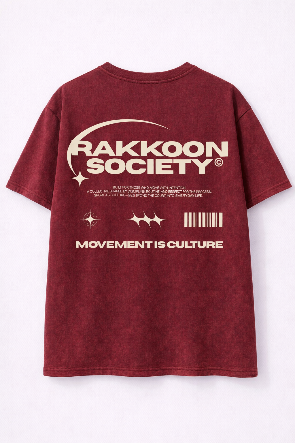 Rakkoon Society Oversized Tee