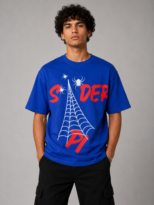 Blue Graphic Design T shirt