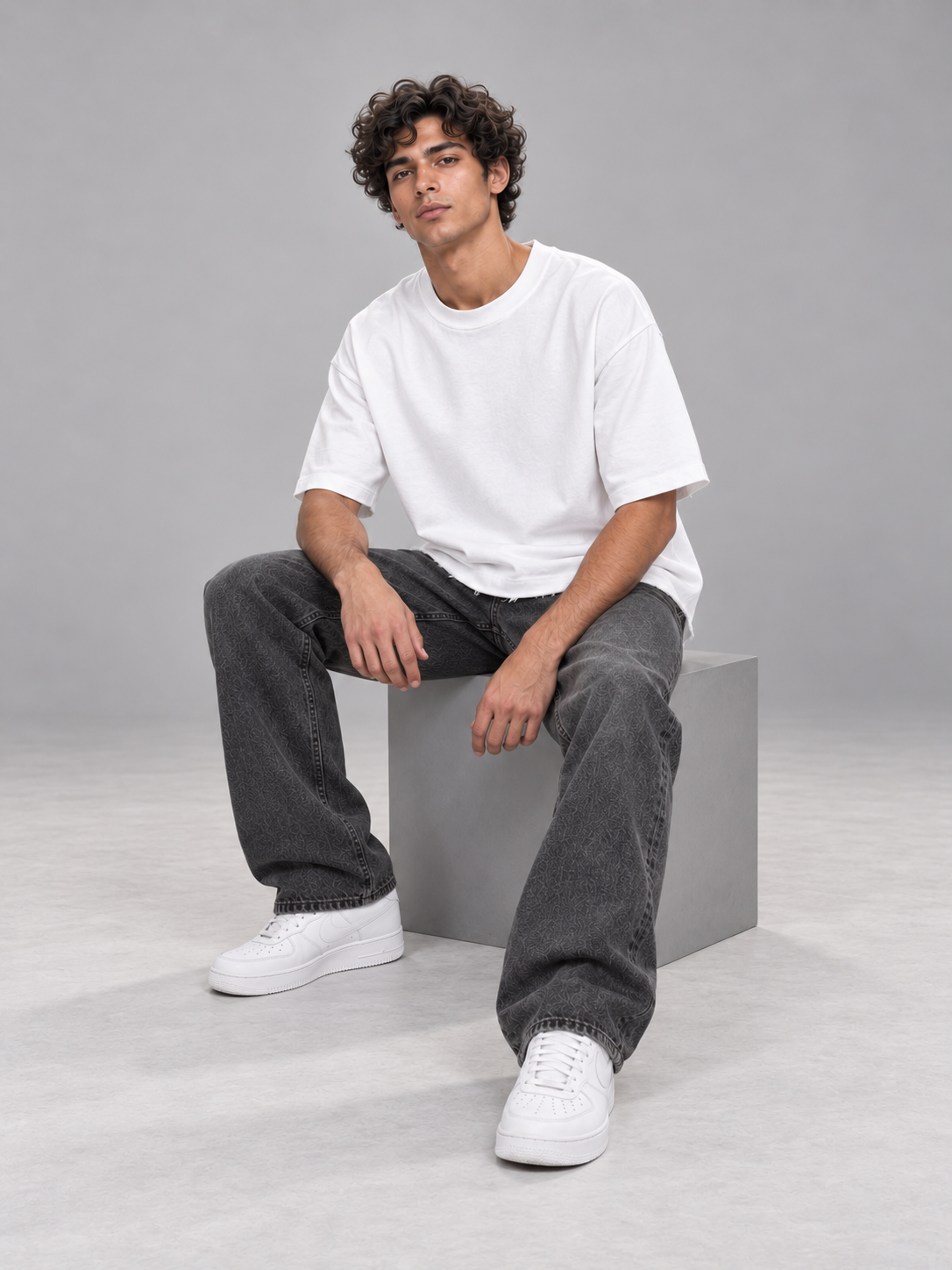 Mad Rakkoon Designer-Cut 260 GSM Baggy T-Shirt