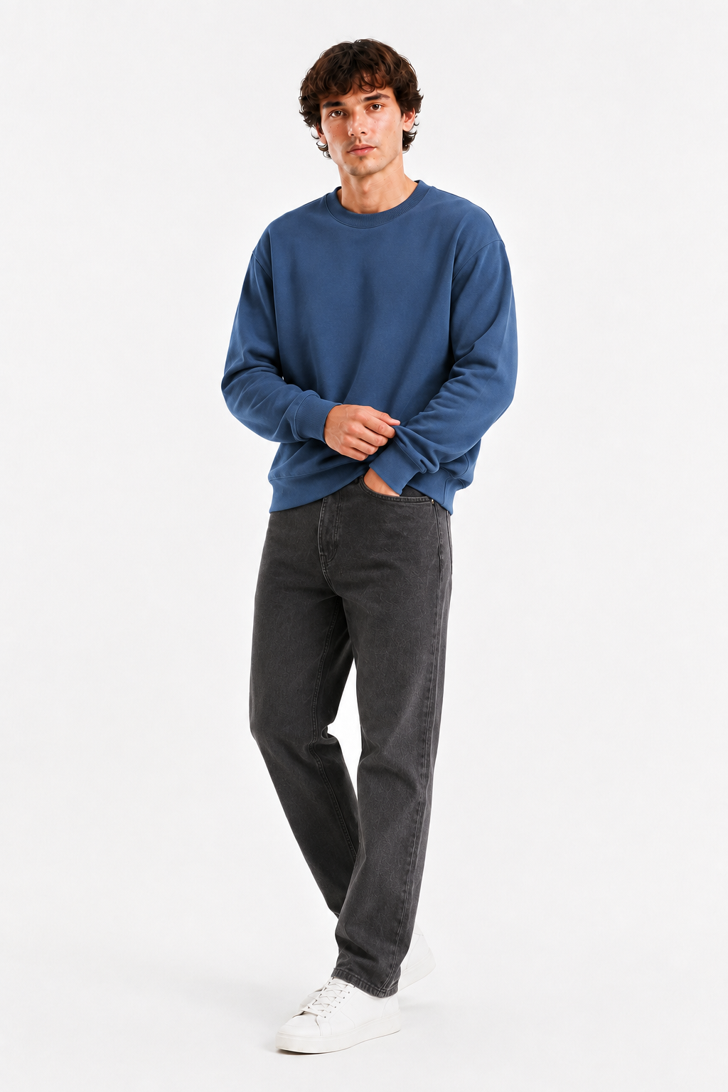 Soft-Touch Lightweight Sweatshirt