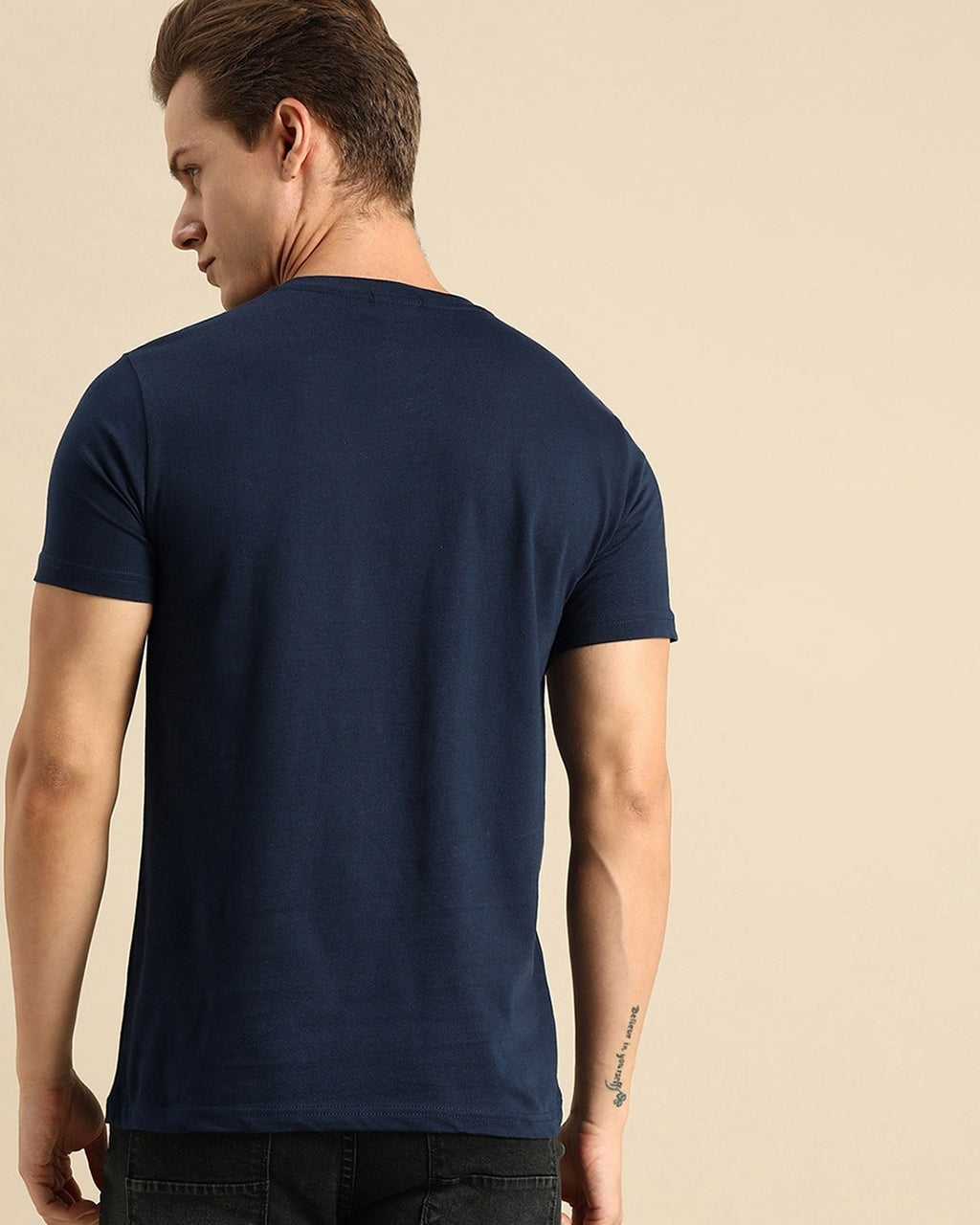 GAME OVER Navy Tee – Premium 100% Cotton | Designed in BC by Mad Rakkoon (Proudly Canadian)