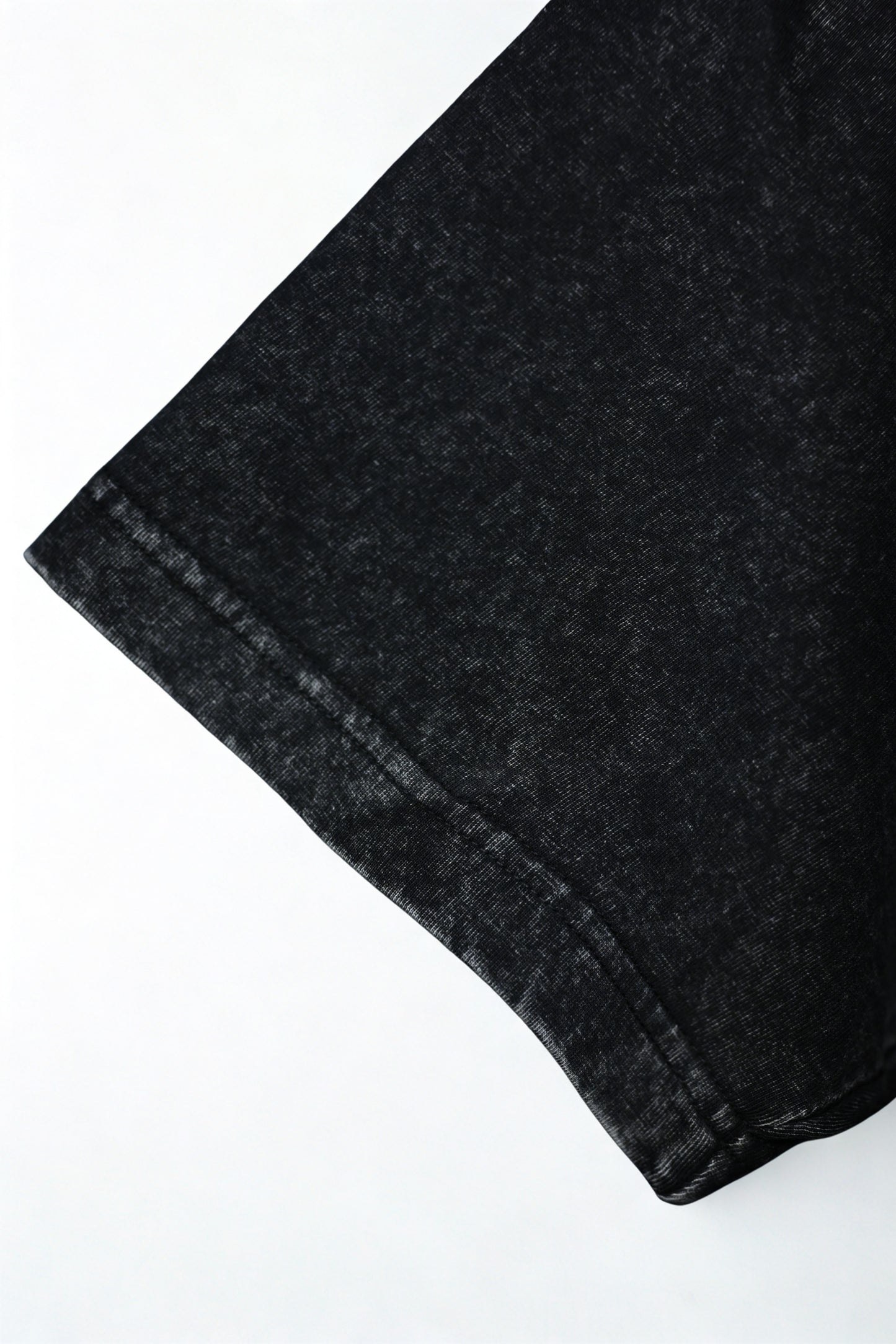 Mad Rakkoon Acid Wash Black Oversized T-Shirt – 240 GSM Heavyweight Relaxed Fit