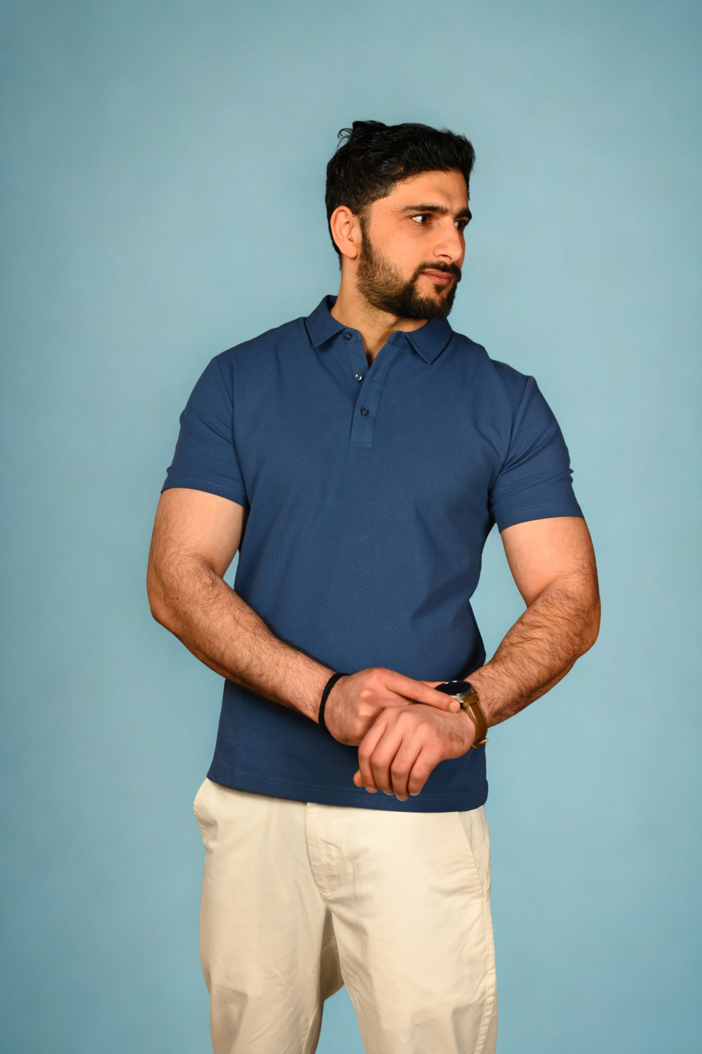 Slim Fit Summer Polo – Cotton Blend | Clean Minimal Look