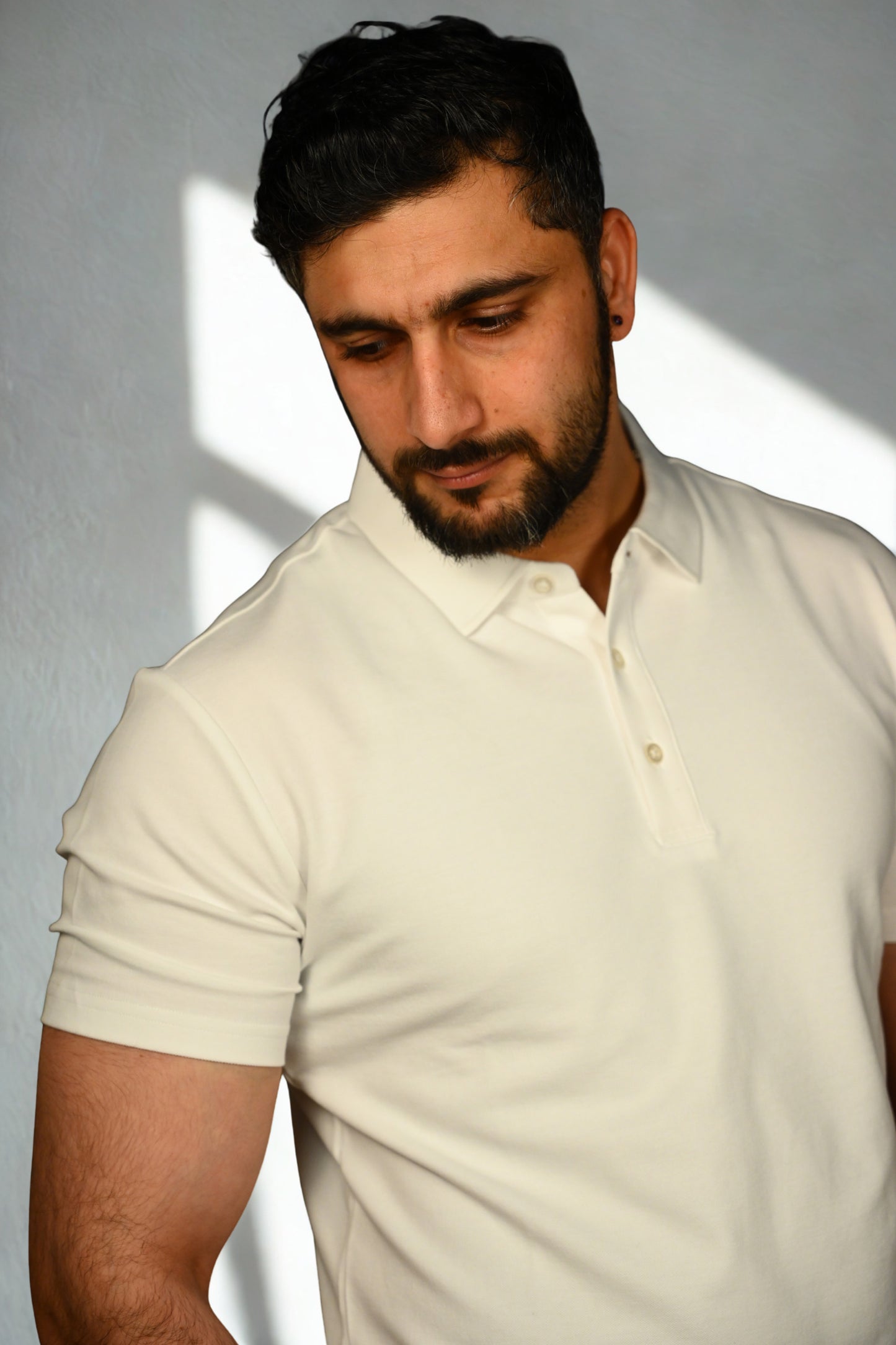Slim Fit Summer Polo – Cotton Blend